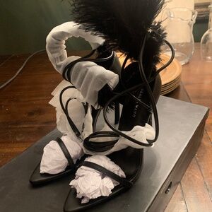 Azalea Wang Cleasby Black 7.5 Heels